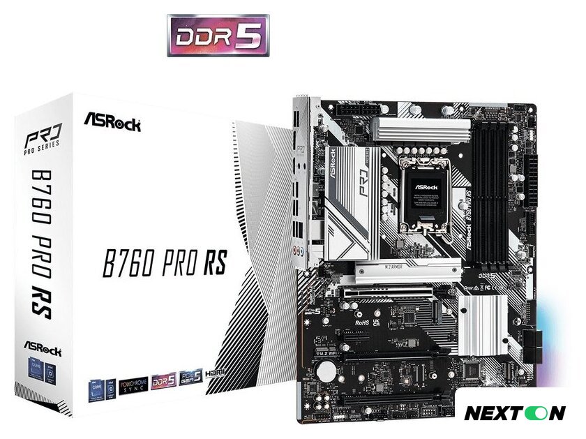 Материнская плата ASRock B760 PRO RS - Изображение №4 — Интернет-магазин Nexton