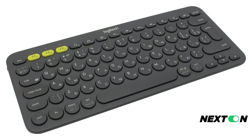 Клавиатура Logitech Multi-Device K380 Bluetooth 920-007584 (черный) - Изображение №6 — Интернет-магазин Nexton