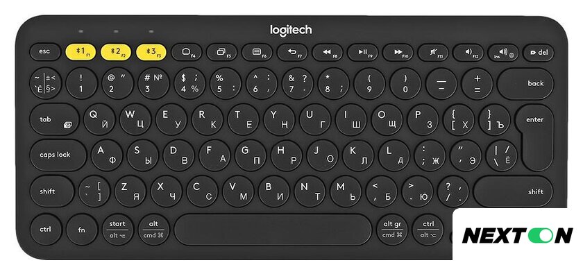 Клавиатура Logitech Multi-Device K380 Bluetooth 920-007584 (черный) - Изображение №1 — Интернет-магазин Nexton