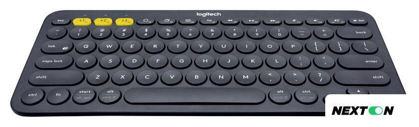 Клавиатура Logitech Multi-Device K380 Bluetooth 920-007584 (черный) - Изображение №3 — Интернет-магазин Nexton