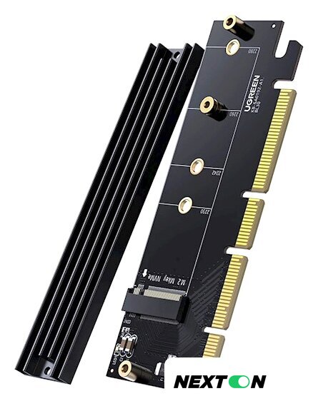 Адаптер Ugreen CM465 30715 PCI Express 4.0x16 - M.2 NVMe - Изображение №1 — Интернет-магазин Nexton