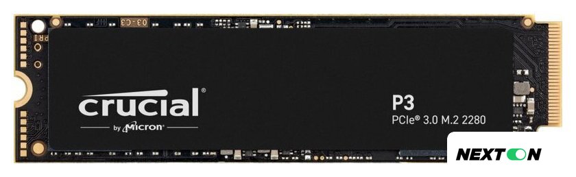 SSD Crucial P3 4TB CT4000P3SSD8 - Изображение №1 — Интернет-магазин Nexton