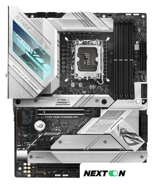 Материнская плата ASUS ROG Strix Z690-A Gaming WiFi - Изображение №1 — Интернет-магазин Nexton
