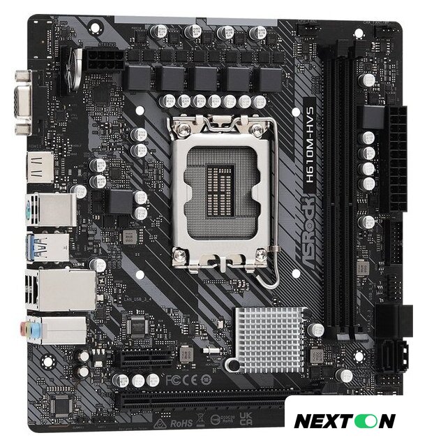 Материнская плата ASRock H610M-HVS - Изображение №5 — Интернет-магазин Nexton
