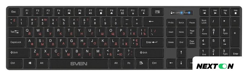 Клавиатура SVEN KB-E5300W - Изображение №1 — Интернет-магазин Nexton