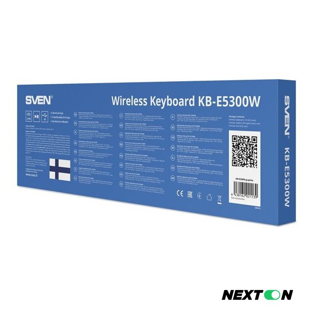 Клавиатура SVEN KB-E5300W - Изображение №6 — Интернет-магазин Nexton