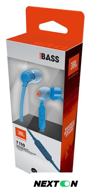 Наушники JBL Tune 110 (синий) - Изображение №5 — Интернет-магазин Nexton