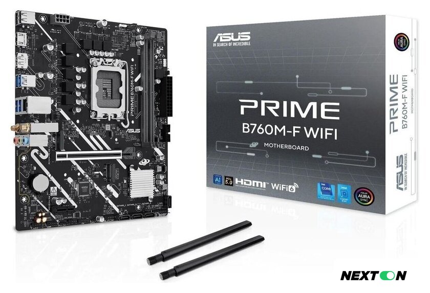 Материнская плата ASUS Prime B760M-F WiFi - Изображение №9 — Интернет-магазин Nexton