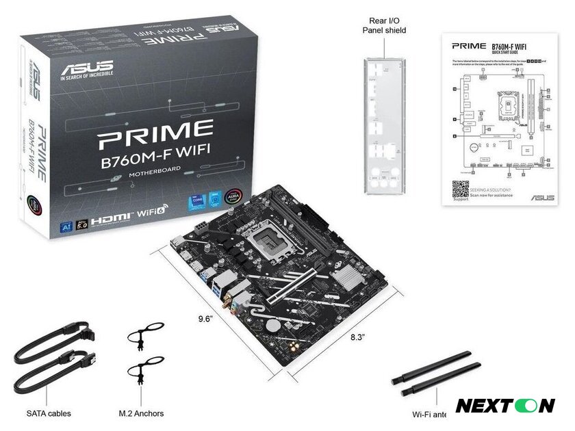 Материнская плата ASUS Prime B760M-F WiFi - Изображение №10 — Интернет-магазин Nexton
