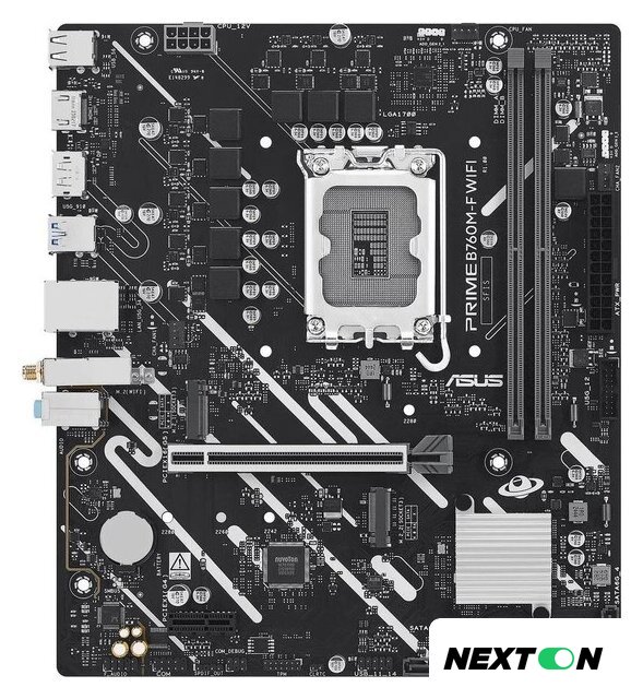 Материнская плата ASUS Prime B760M-F WiFi - Изображение №1 — Интернет-магазин Nexton