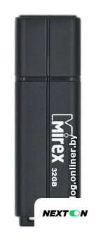USB Flash Mirex Color Blade Line 32GB (черный) [13600-FMULBK32] - Изображение №1 — Интернет-магазин Nexton