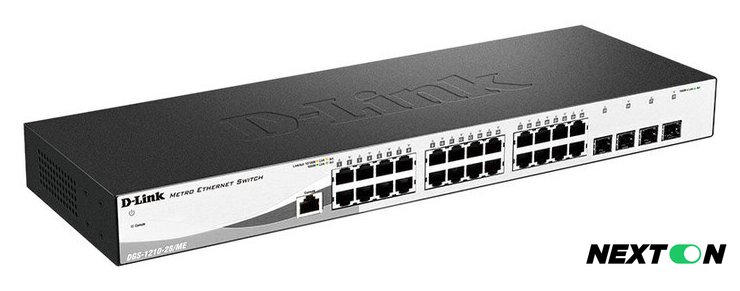 Управляемый коммутатор 2-го уровня D-Link DGS-1210-28/ME/A2B - Изображение №2 — Интернет-магазин Nexton