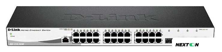 Управляемый коммутатор 2-го уровня D-Link DGS-1210-28/ME/A2B - Изображение №1 — Интернет-магазин Nexton
