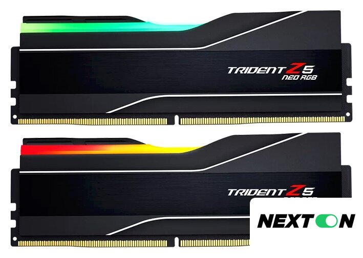 Оперативная память G.Skill Trident Z5 Neo RGB 2x16ГБ DDR5 6000 МГц F5-6000J3636F16GX2-TZ5NR - Изображение №1 — Интернет-магазин Nexton