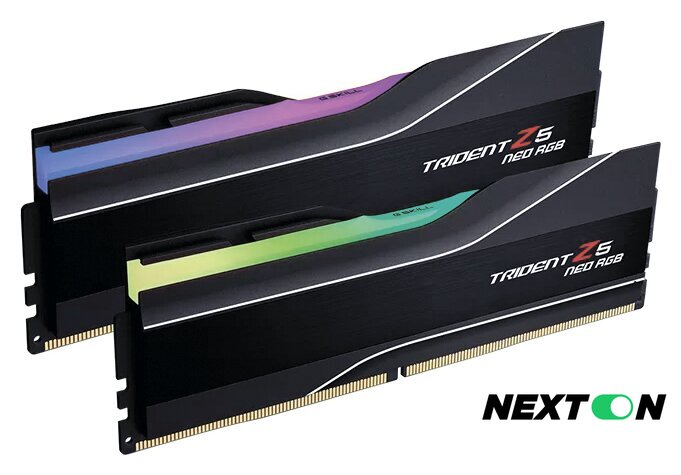 Оперативная память G.Skill Trident Z5 Neo RGB 2x16ГБ DDR5 6000 МГц F5-6000J3636F16GX2-TZ5NR - Изображение №2 — Интернет-магазин Nexton
