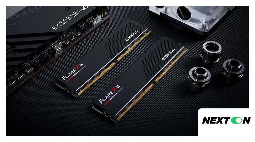 Оперативная память G.Skill Flare X5 2x16ГБ DDR5 6400 МГц F5-6400J3239G16GX2-FX5 - Изображение №11 — Интернет-магазин Nexton