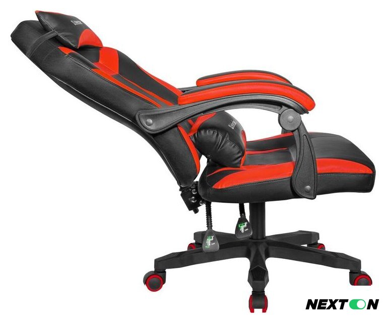 Игровое (геймерское) кресло Defender Master (черный/красный) - Изображение №4 — Интернет-магазин Nexton