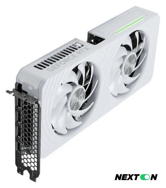 Видеокарта Palit GeForce RTX 5060 Ti White OC 8GB NE7506TU19P1-GB2062M - Изображение №1 — Интернет-магазин Nexton