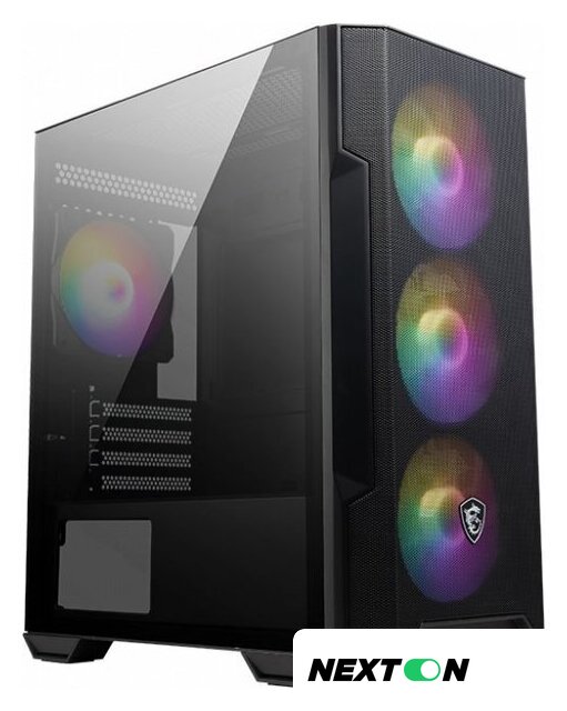 Корпус MSI MAG Forge M100R (черный) - Изображение №1 — Интернет-магазин Nexton