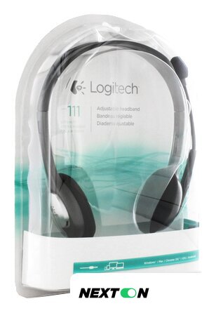 Офисная гарнитура Logitech H111 - Изображение №5 — Интернет-магазин Nexton