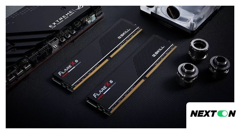 Оперативная память G.Skill Flare X5 2x16ГБ DDR5 6000 МГц F5-6000J3036F16GX2-FX5 - Изображение №6 — Интернет-магазин Nexton