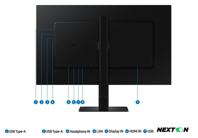 Монитор Samsung ViewFinity S8 LS27D804UAIXCI - Изображение №17 — Интернет-магазин Nexton
