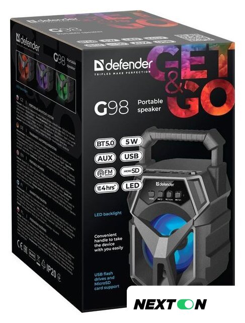 Беспроводная колонка Defender G98 - Изображение №8 — Интернет-магазин Nexton