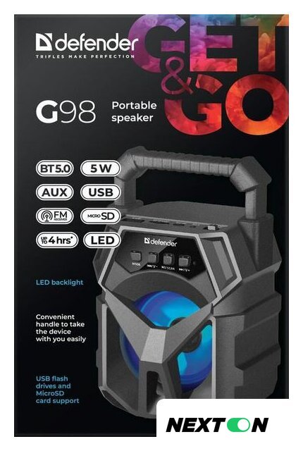 Беспроводная колонка Defender G98 - Изображение №9 — Интернет-магазин Nexton
