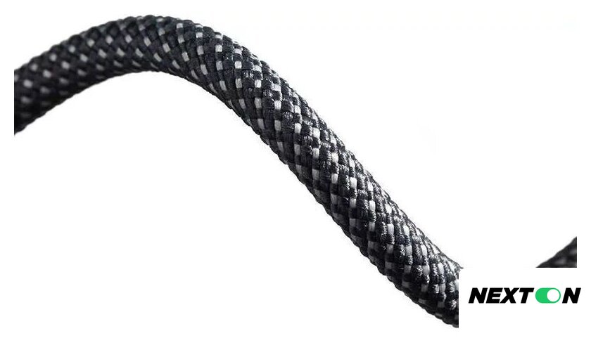 Кабель Baseus Dynamic Series Fast Charging Data Cable 100W USB Type-A - USB Type-C (1 м, серый) - Изображение №4 — Интернет-магазин Nexton