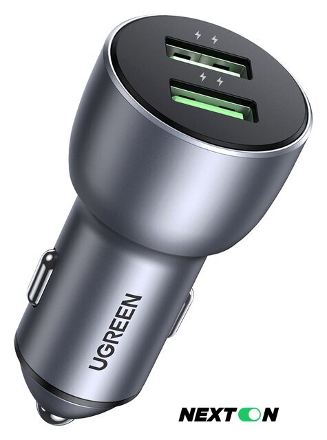 Автомобильное зарядное Ugreen CD213 10144 - Изображение №1 — Интернет-магазин Nexton