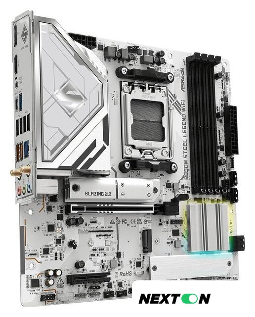 Материнская плата ASRock B850M Steel Legend WiFi - Изображение №3 — Интернет-магазин Nexton