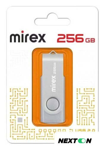 USB Flash Mirex Color Blade Swivel 2.0 256GB 13600-FMUSI256 - Изображение №1 — Интернет-магазин Nexton