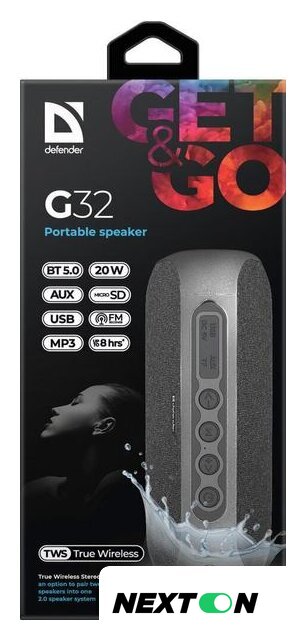 Беспроводная колонка Defender G32 - Изображение №8 — Интернет-магазин Nexton