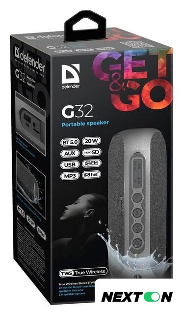 Беспроводная колонка Defender G32 - Изображение №7 — Интернет-магазин Nexton