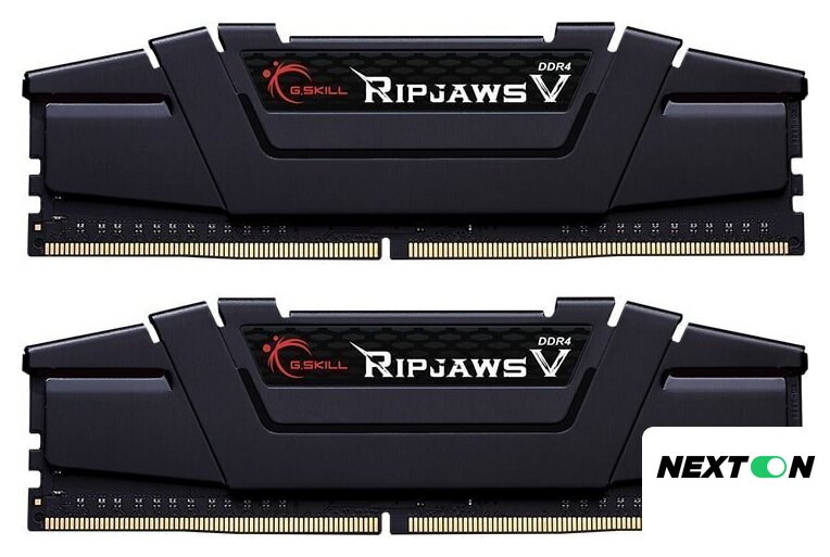 Оперативная память G.Skill Ripjaws V 2x32GB DDR4 PC4-28800 F4-3600C18D-64GVK - Изображение №2 — Интернет-магазин Nexton