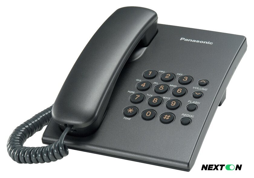 Проводной телефон Panasonic KX-TS2350RUB (черный) - Изображение №6 — Интернет-магазин Nexton