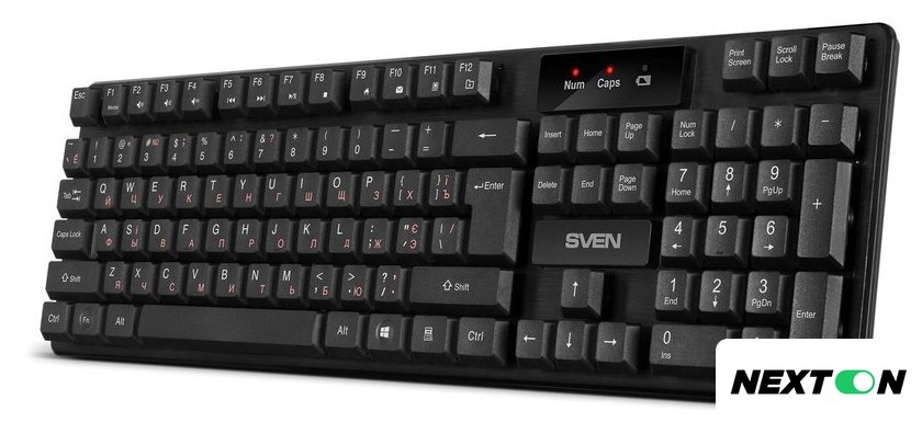 Клавиатура SVEN KB-C2300W - Изображение №2 — Интернет-магазин Nexton