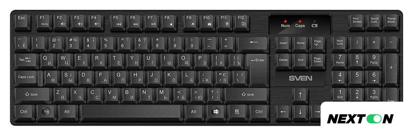 Клавиатура SVEN KB-C2300W - Изображение №1 — Интернет-магазин Nexton