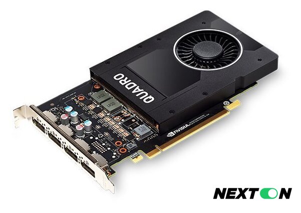 Видеокарта PNY Quadro P2000 5GB GDDR5 VCQP2000-SB - Изображение №1 — Интернет-магазин Nexton