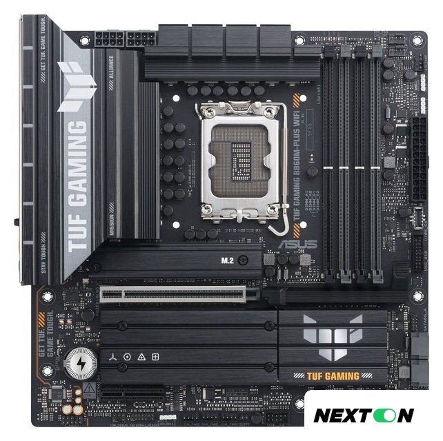 Материнская плата ASUS TUF Gaming B860M-Plus WiFi - Изображение №1 — Интернет-магазин Nexton