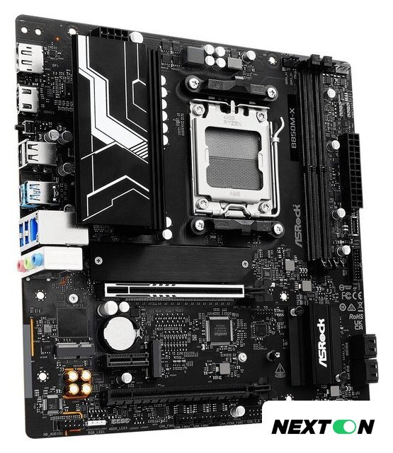 Материнская плата ASRock B850M-X R2.0 - Изображение №3 — Интернет-магазин Nexton