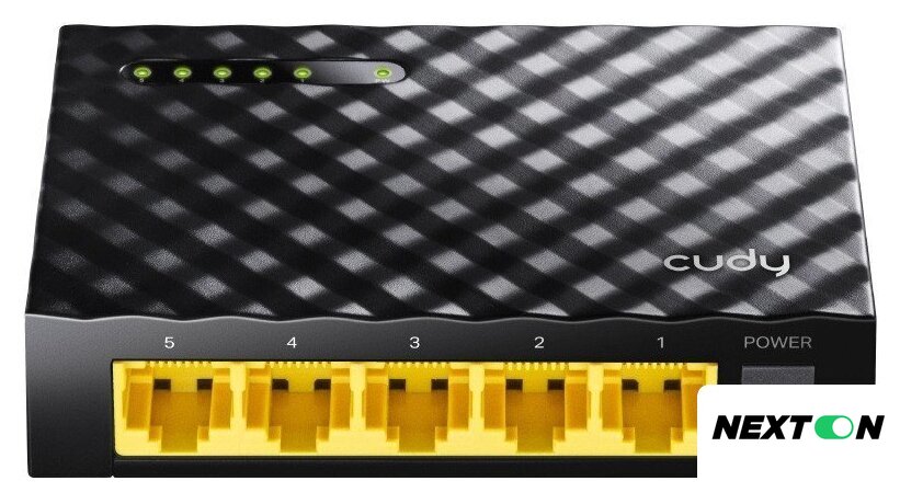 Неуправляемый коммутатор Cudy GS105D - Изображение №1 — Интернет-магазин Nexton