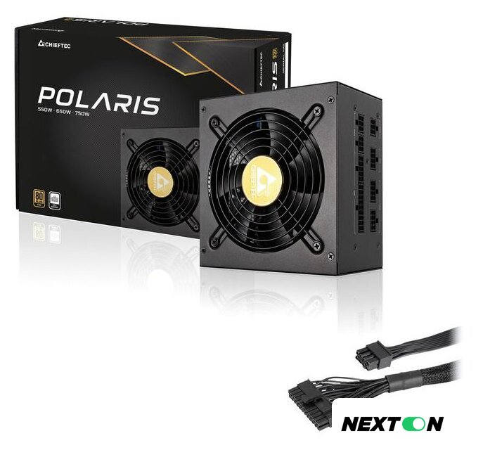 Блок питания Chieftec Polaris PPS-550FC - Изображение №4 — Интернет-магазин Nexton
