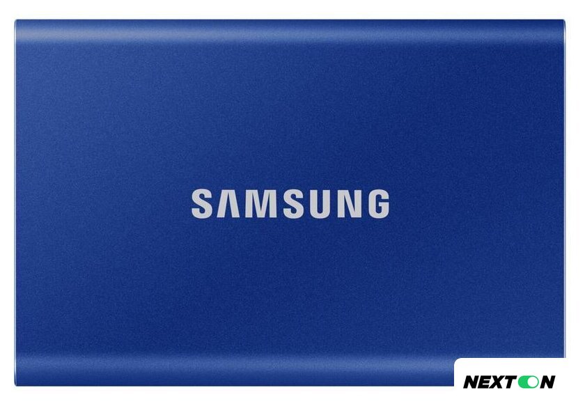 Внешний накопитель Samsung T7 1TB (синий) - Изображение №1 — Интернет-магазин Nexton