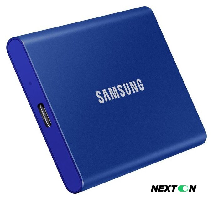 Внешний накопитель Samsung T7 1TB (синий) - Изображение №7 — Интернет-магазин Nexton