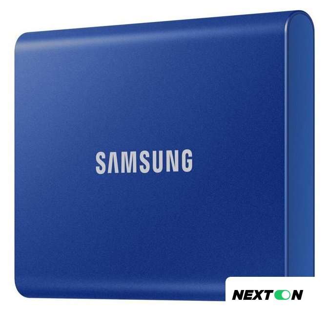 Внешний накопитель Samsung T7 1TB (синий) - Изображение №3 — Интернет-магазин Nexton