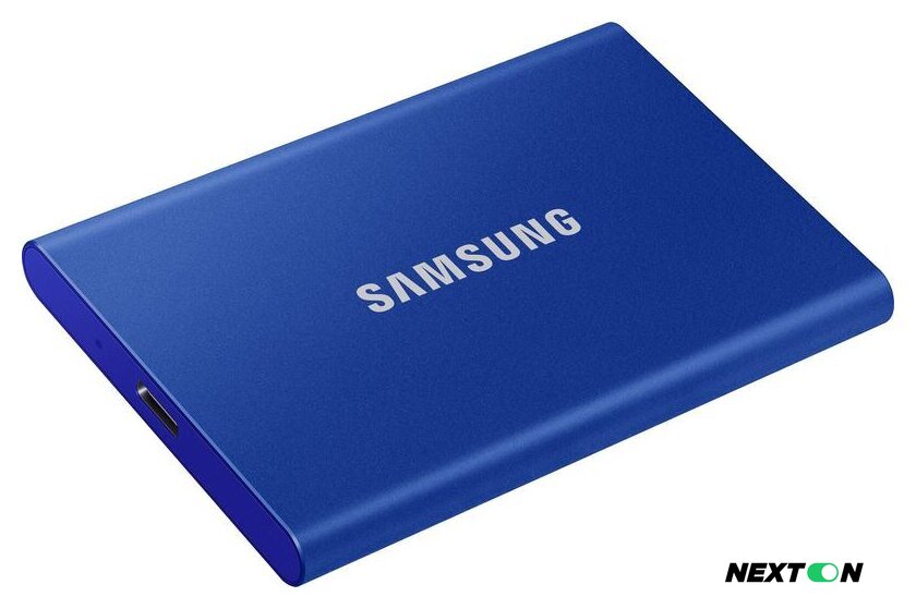 Внешний накопитель Samsung T7 1TB (синий) - Изображение №5 — Интернет-магазин Nexton