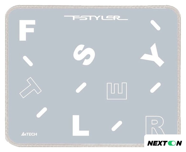 Коврик для мыши A4Tech FStyler FP25 (серебристый) - Изображение №1 — Интернет-магазин Nexton
