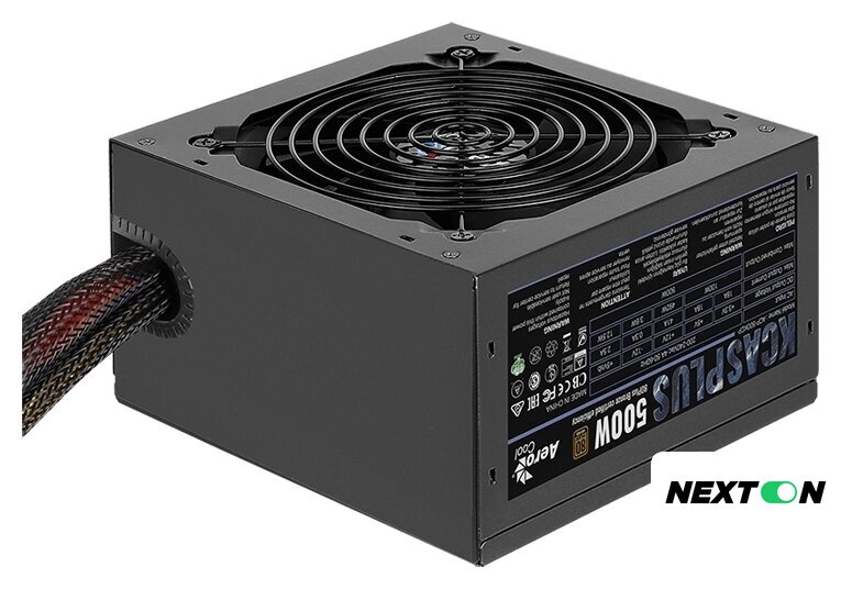 Блок питания AeroCool KCAS Plus 500W - Изображение №4 — Интернет-магазин Nexton