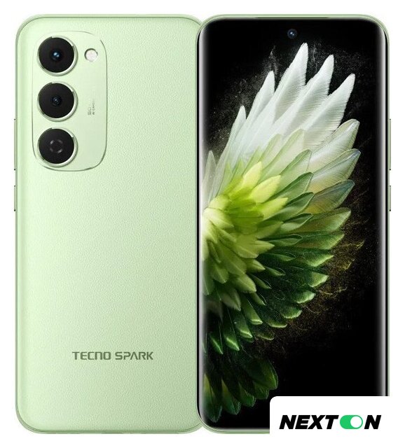 Телефон Tecno Spark 40 Pro+ 8GB/256GB (зеленая тундра) - Изображение №1 — Интернет-магазин Nexton